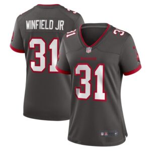 Antoine Winfield Jr. Tampa Bay Buccaneers Women Game Jersey - Pewter