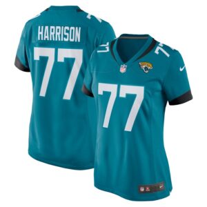 Anton Harrison Jacksonville Jaguars Women Team Game Jersey - Teal