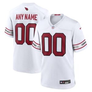 Arizona Cardinals Custom Game Jersey - White