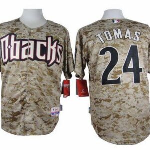 Arizona Diamondbacks #24 Yasmany Tomas Camo Cool Base Stitched MLB Jersey