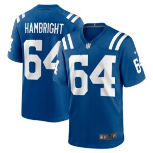 Arlington Hambright Indianapolis Colts Game Player Jersey - Royal