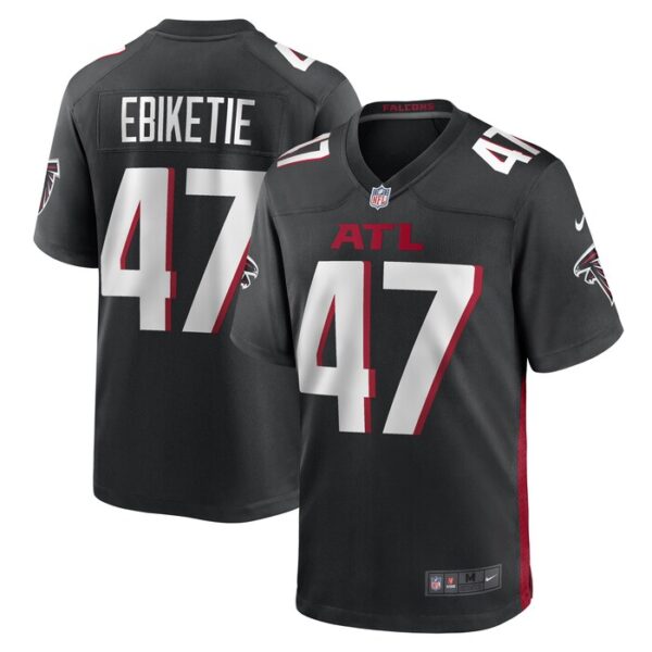 Arnold Ebiketie Atlanta Falcons Game Player Jersey - Black