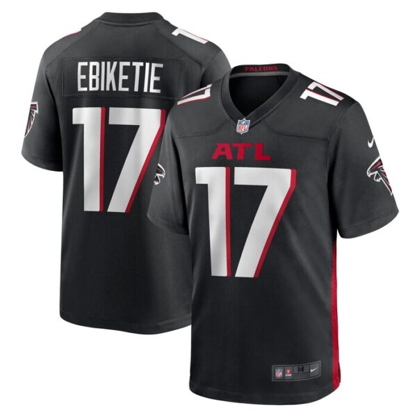 Arnold Ebiketie Atlanta Falcons Team Game Jersey - Black