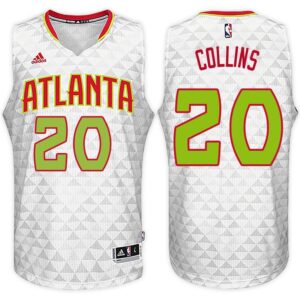 Atlanta Hawks #20 John Collins Home White New Swingman Jersey