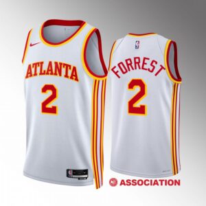 Atlanta Hawks Trent Forrest 2022-23 Association Edition White #2 Jersey Swingman