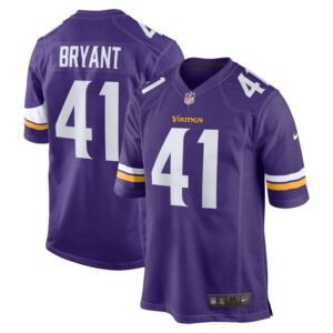 Austin Bryant Minnesota Vikings Game Jersey - Purple