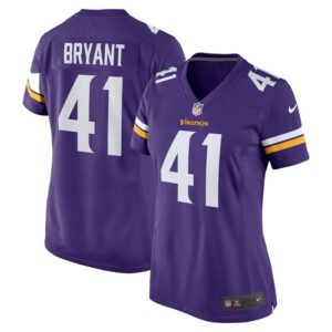 Austin Bryant Minnesota Vikings Women Game Jersey - Purple