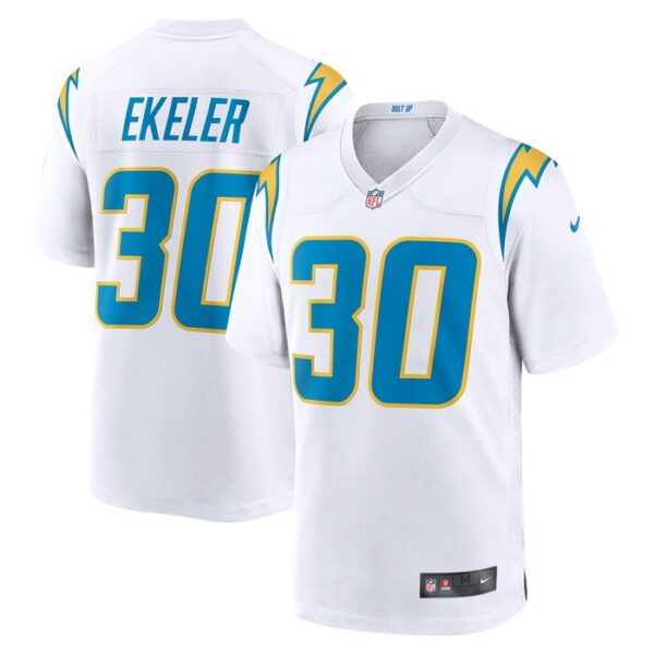 Austin Ekeler Los Angeles Chargers Game Jersey - White