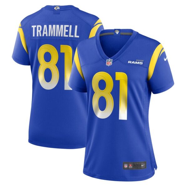 Austin Trammell Los Angeles Rams Women Game Player Jersey - Royal