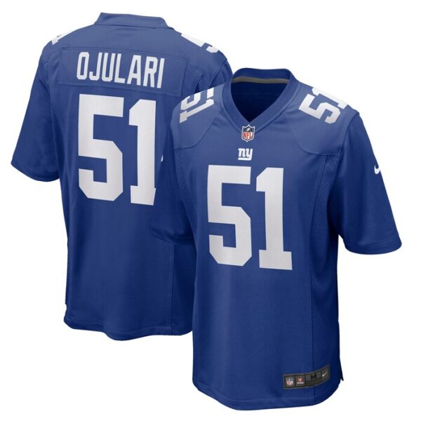 Azeez Ojulari New York Giants Game Player Jersey - Royal