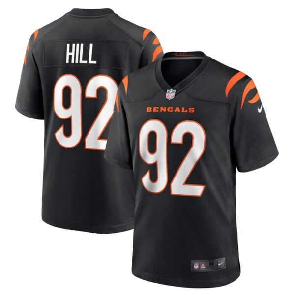 B.J. Hill Cincinnati Bengals Game Jersey - Black