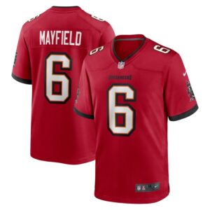 Baker Mayfield Tampa Bay Buccaneers Team Game Jersey - Red