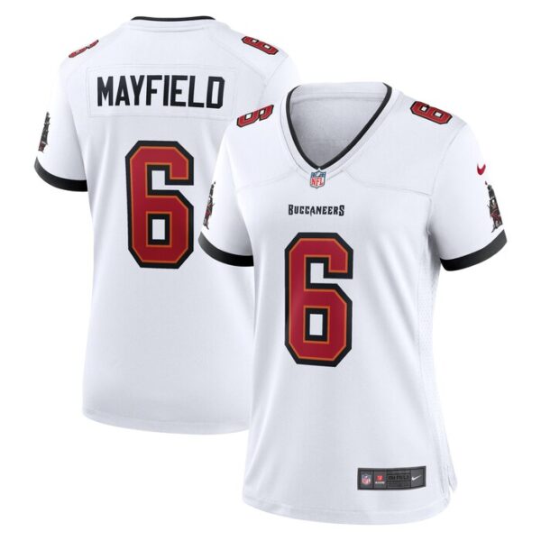 Baker Mayfield Tampa Bay Buccaneers Women Away Game Jersey - White