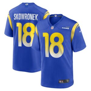 Ben Skowronek Los Angeles Rams Game Jersey - Royal