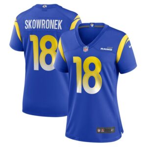 Ben Skowronek Los Angeles Rams Women Game Jersey - Royal