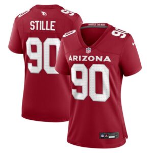 Ben Stille Arizona Cardinals Women Team Game Jersey - Cardinal