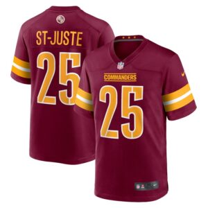 Benjamin St-Juste Washington Commanders Player Game Jersey - Burgundy