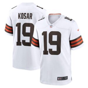 Bernie Kosar Cleveland Browns Retired Player Game Jersey - White