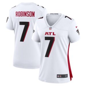 Bijan Robinson Atlanta Falcons Women Away Game Jersey - White