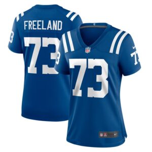 Blake Freeland Indianapolis Colts Women Team Game Jersey - Royal