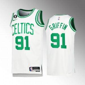 Blake Griffin 2022-23 Boston Celtics White #91 Association Edition Jersey Swingman