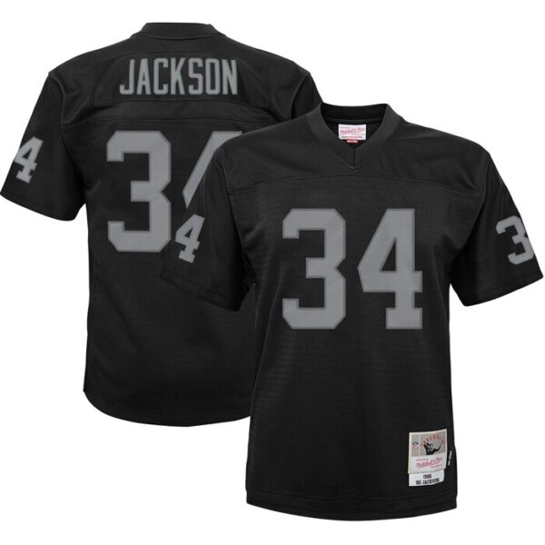 Bo Jackson Las Vegas Raiders Mitchell & Ness Toddler 1988 Retired Legacy Jersey - Black