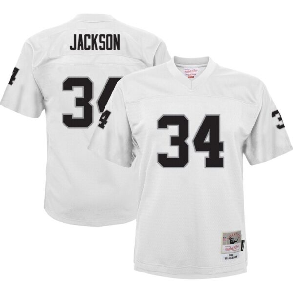 Bo Jackson Las Vegas Raiders Mitchell & Ness Youth 1988 Retired Player Legacy Jersey - White