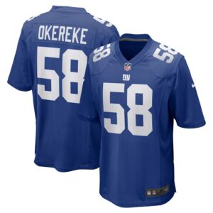 Bobby Okereke New York Giants Game Player Jersey - Royal