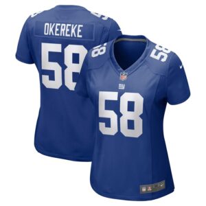 Bobby Okereke New York Giants Women Game Player Jersey - Royal