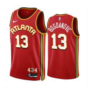 Bogdan Bogdanovic 2022-23 Atlanta Hawks Red #13 Icon Edition Jersey