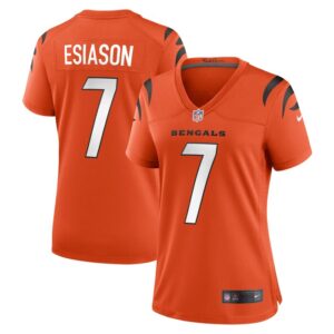 Boomer Esiason Cincinnati Bengals Women Retired Game Jersey - Orange