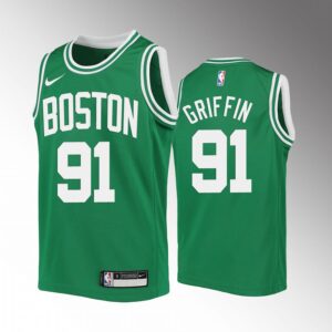 Boston Celtics Blake Griffin Icon Edition Green Youth Jersey #91