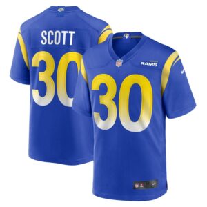 Boston Scott Los Angeles Rams Game Jersey - Royal