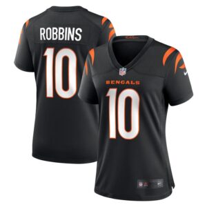 Brad Robbins Cincinnati Bengals Women Team Game Jersey - Black