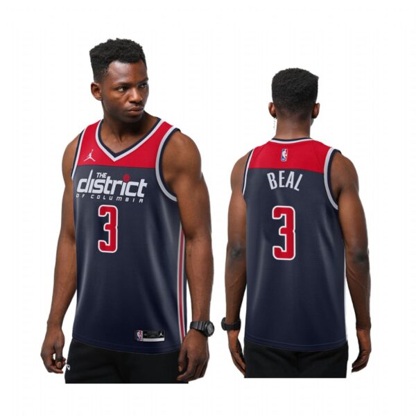 Bradley Beal Washington Wizards Navy Statement New Season 2020-21 Jersey