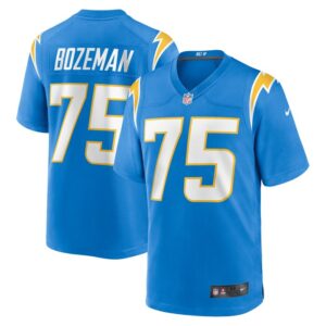 Bradley Bozeman Los Angeles Chargers Game Jersey - Powder Blue