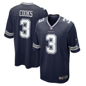 Brandin Cooks Dallas Cowboys Game Jersey - Navy