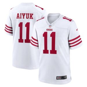 Brandon Aiyuk San Francisco 49ers Player Game Jersey - White