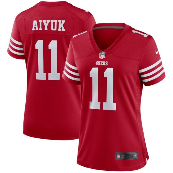 Brandon Aiyuk San Francisco 49ers Women Player Jersey - Scarlet