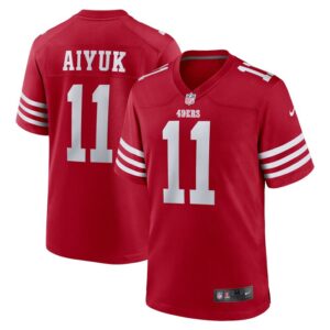 Brandon Aiyuk San Francisco 49ers Women Team Game Player Jersey - Scarlet