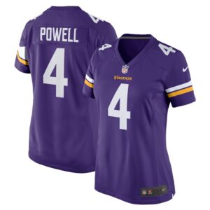 Brandon Powell Minnesota Vikings Women Game Jersey - Purple