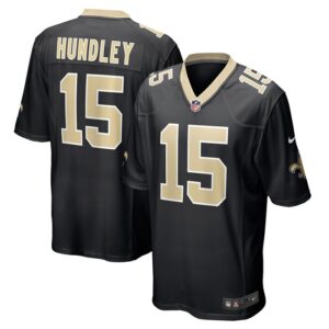 Brett Hundley New Orleans Saints Game Player Jersey - Black