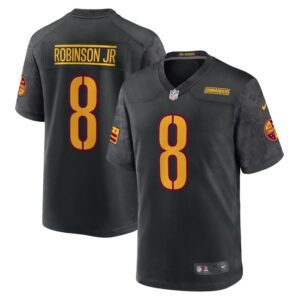 Brian Robinson Jr. Washington Commanders Alternate Game Jersey - Black