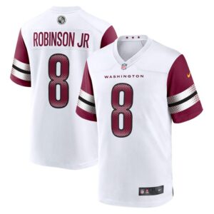 Brian Robinson Jr. Washington Commanders Away Game Player Jersey - White