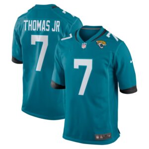 Brian Thomas Jr Jacksonville Jaguars 2024 NFL Draft First Round Pick Player Game Jersey - Teal