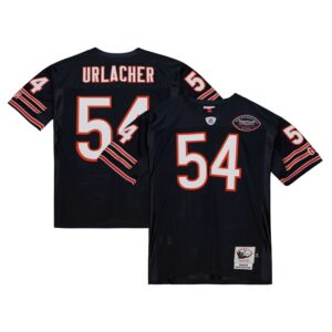 Brian Urlacher Chicago Bears 2003 Mitchell & Ness Throwback Retired Player Jersey - Navy