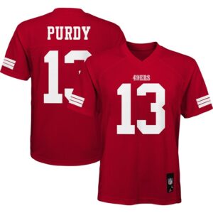 Brock Purdy San Francisco 49ers Preschool Replica Player Jersey - Scarlet