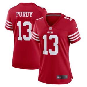 Brock Purdy San Francisco 49ers Women Player Jersey - Scarlet