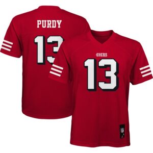 Brock Purdy San Francisco 49ers Youth Replica Player Jersey - Scarlet