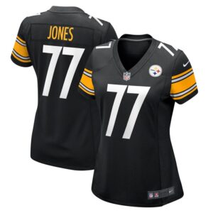 Broderick Jones Pittsburgh Steelers Women Game Jersey - Black